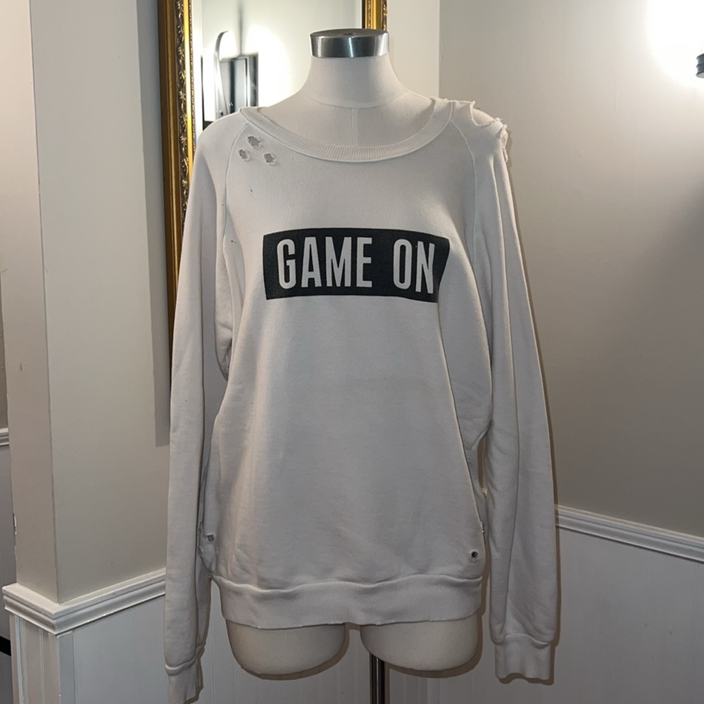 Tyler Jacobs Game On Sweatshirt. M/L. Gently worn.